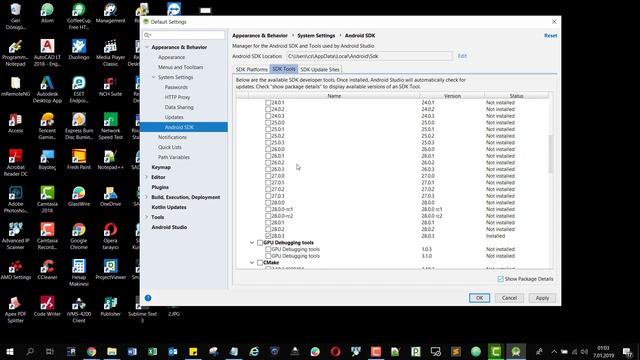 2.Ders Android SDK ların İndirilmesi смотреть онлайн