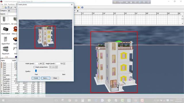 How to sweet home 3d render/Animation Bangla tutorial lযে ভাবে পিকচার/অ্যানিমেশন বানাবেন। смотреть онлайн