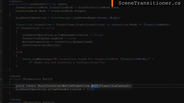Scene Transition Animation Framework | Unity Tutorial смотреть онлайн