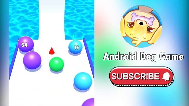 Merge Race 2048: Ball Run Game, Level Up Balls🕹️Android, ios gameplay смотреть онлайн