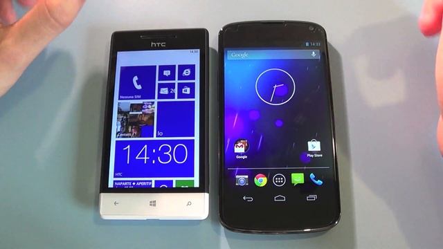 Android 4.2 vs Windows Phone 8: sfida tra Mobile OS смотреть онлайн
