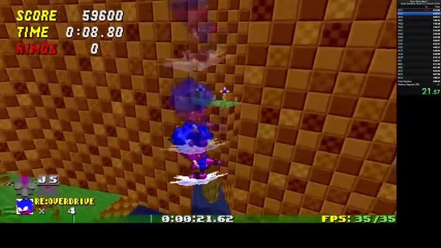 SRB2 v2.2.9: GFZ2 in 00:14.60 w/ Sonic Overdrive смотреть онлайн