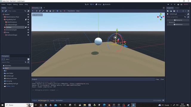Godot Tutorial - how to Rotate a Camera with mouse or keyboard смотреть онлайн