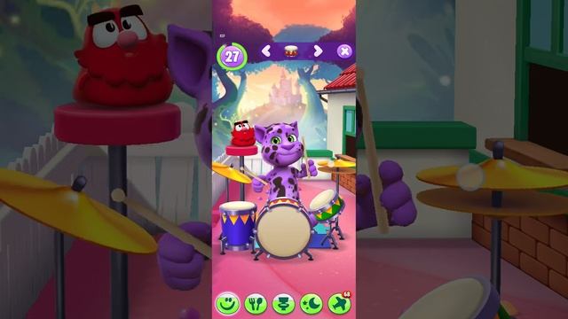 my talking Tom 2 new hd video game Android iOS 4k gameplay #part1 смотреть онлайн