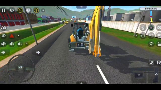 JCB Backhoe Loader - Bus Simulator Indonesia - Bussid V3.6.1 Android Gameplay #1 смотреть онлайн