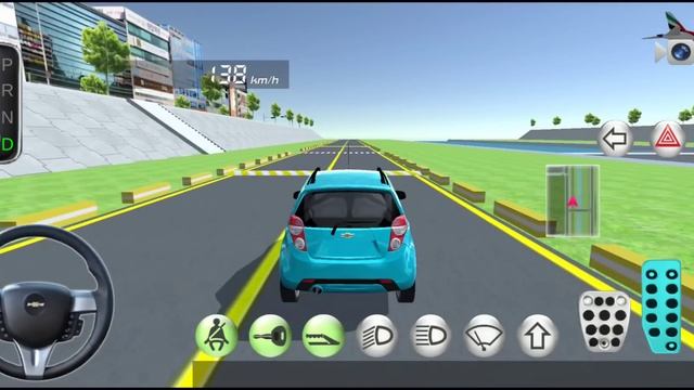 3D Driving Class Game - Small Car Drive - Android IOS Gameplay смотреть онлайн