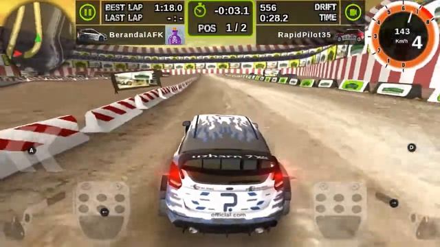 Rally Racer Dirt | 1 VS 1 Online | Gameplay | Android