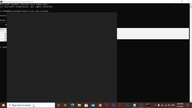 Find all Wi-Fi passwords with only 1 command | Windows 10/8.1/8/7 : CMD смотреть онлайн
