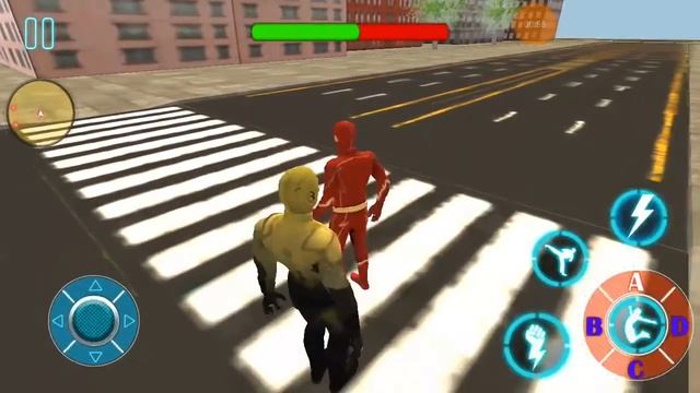 Flash Speedsters Superhero Wall Run flash games Android Gameplay смотреть онлайн