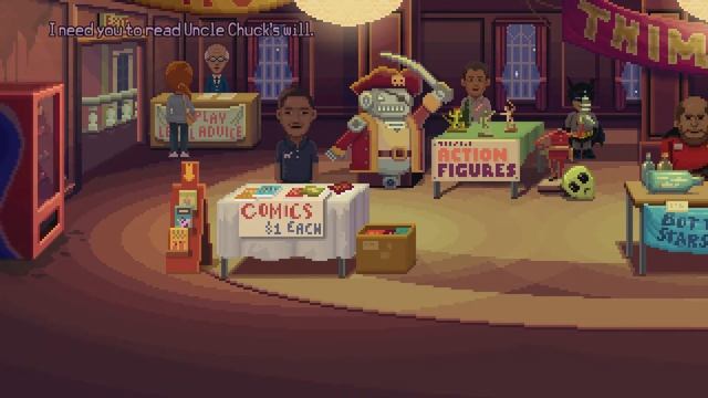 Thimbleweed Park. PC. Complete Playthrough Co-op Commentary. Part 18 смотреть онлайн