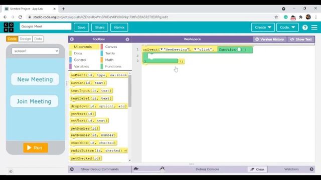 Google Meet || App Lab ||Code.org смотреть онлайн