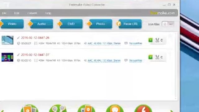How to combine/joint two videos in one video for free using freemake video converter смотреть онлайн
