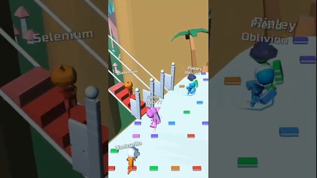 Bridge Race - All Levels Gameplay Android Ios From (Level 88-96) FHD
