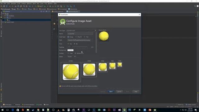 Android Studio : How to Add App Icon смотреть онлайн