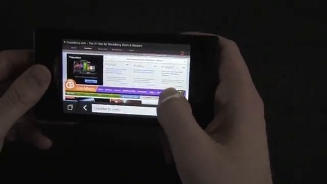 Brainstorming BlackBerry 10: How should the "Peek" gesture work in landscape? смотреть онлайн