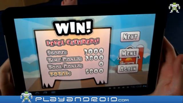 Cow and Pig go home Android game review by Playandroid.com смотреть онлайн