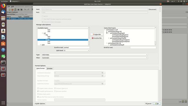 LabPlot MQTT - new UI for subscribing&unsubscribing смотреть онлайн