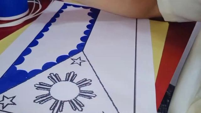 FLAG OF THE PHILLIPPINES | FLAG MOSAIC | ART ACTIVITY смотреть онлайн