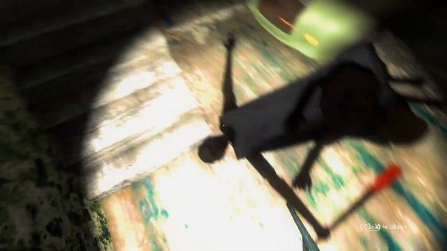 Granny Recaptured In Granny Chapter Two Atmosphere With Ultra Bright Flashlight (Not Win =)) )