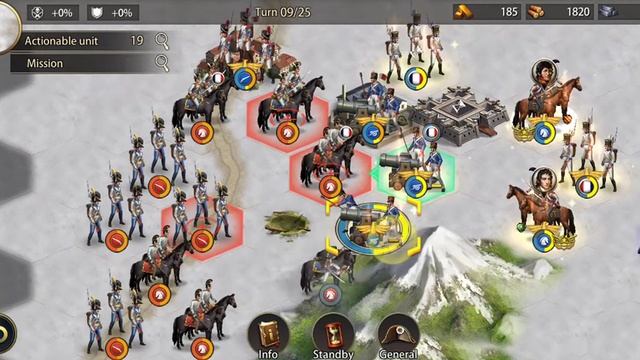 Grand War France lvl 29 (Battle of Laubressel easy) #grandwar #napoleon #strategy смотреть онлайн