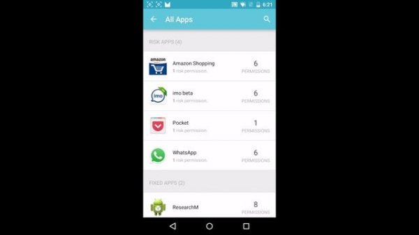 Parasol-the best Android APP for privacy and permission control