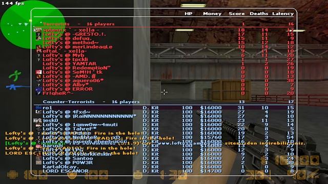 Lofty's @ Gaming Ailesi CS 1.6 MAÇ Nuke смотреть онлайн
