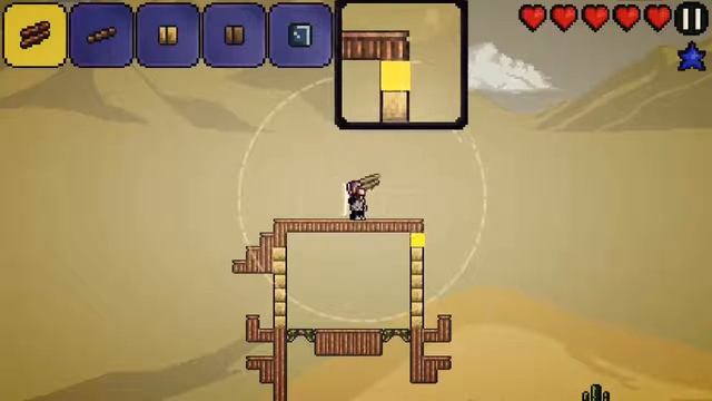 #1 TERRARIA BUILD EASY SMALL DESERT HOUSE ANDROID/DEVICE смотреть онлайн