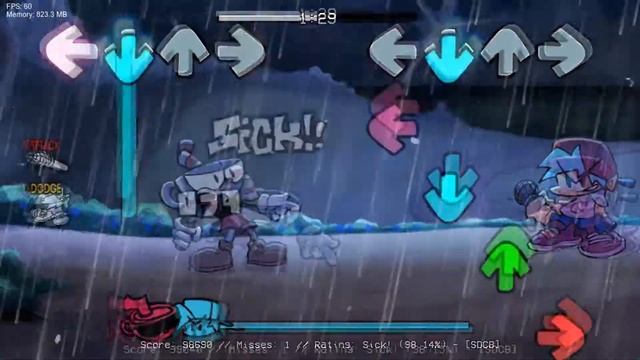FNF Indie cross Psych engine port - Knockout teaser (HTML5 PORT) смотреть онлайн