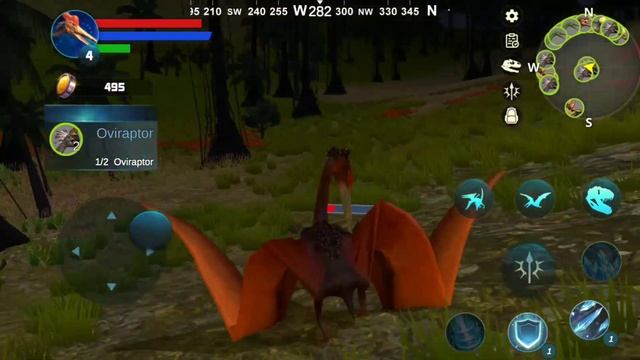 Best Dino Games - Quetzalcoatlus Simulator Android Gameplay смотреть онлайн
