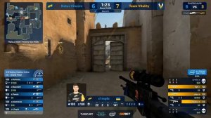 ФЕНОМЕНАЛЬНАЯ ИГРА ОТ СИМПЛА В ФИНАЛЕ // НАВИ ПРОТИВ ВИТАЛИТИ // CSGO