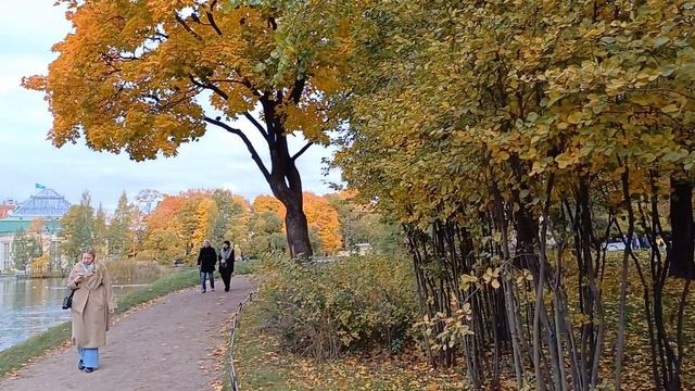 ТАВРИЧЕСКИЙ САД В ОКТЯБРЕ | ПРОГУЛКА ПО ТАВРИЧЕСКОМУ САДУ В САНКТ-ПЕТЕРБУРГЕ | ОСЕНЬ В ТАВРИЧЕСКОМ смотреть онлайн