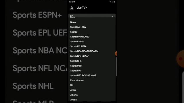 Apollo TV on Android смотреть онлайн
