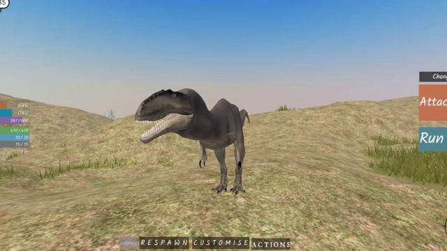eocarcharia v6 remodel! (dinosaur world mobile roblox) смотреть онлайн