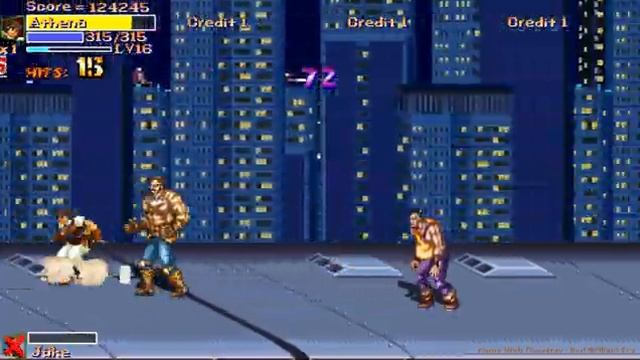 Athena Asamiya - Napalm Hack 1.1 - the Girls (Demo!) | Final Fight LNS Ultimate OpenBoR смотреть онлайн