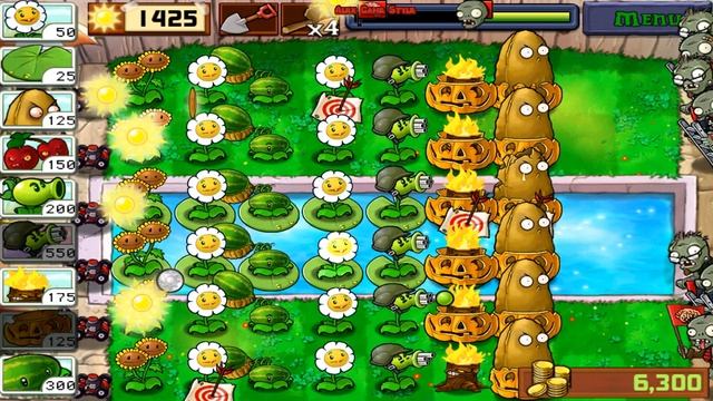 Plants vs. Zombies - Survival - Endless (Android Gameplay HD) Ep.61 смотреть онлайн
