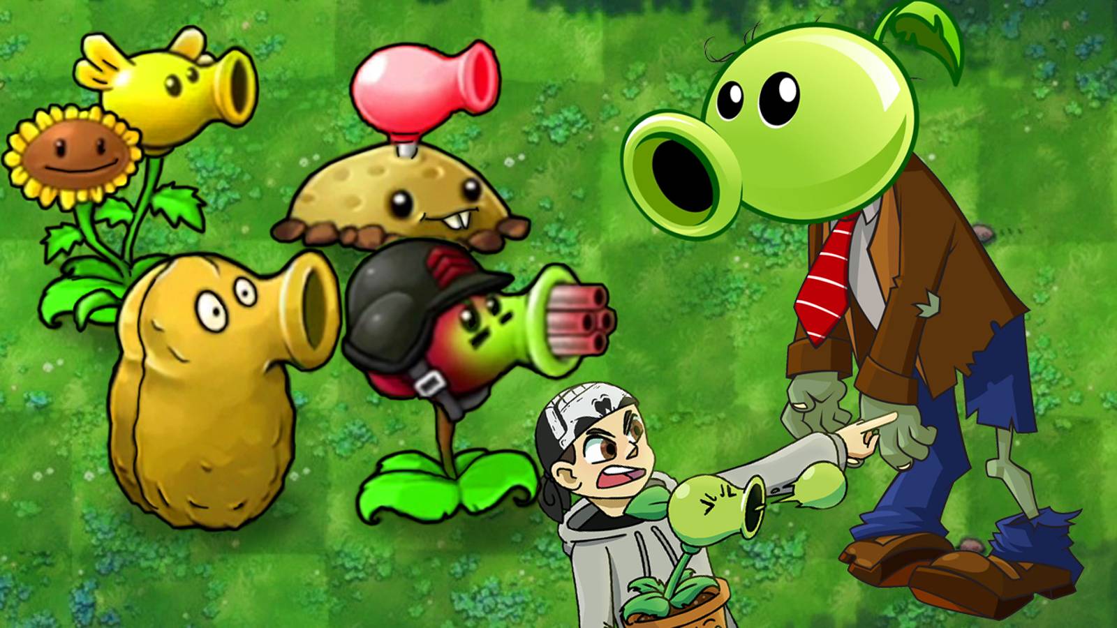 ПВЗ, НО РАСТЕНИЯ И ЗОМБИ ТЕПЕРЬ МУТАНТЫ ► Plants vs. Zombies Fusion #1 ПвЗ | PvZ смотреть онлайн