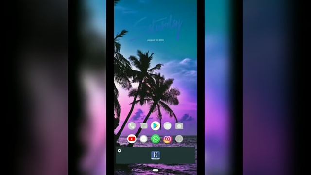 Nova Launcher Theme #1 - Anime Blue смотреть онлайн