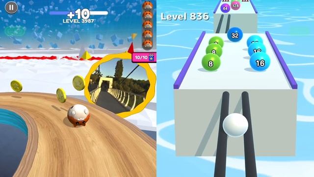 Going Balls Vs Ball Run 2048 - Android iOS Gameplay Walkthrough - Mobile Games - 273 смотреть онлайн