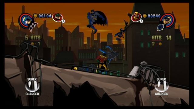 Batman: The Brave and the Bold (Wii) - 3 Player Let's Play (Part 2) смотреть онлайн