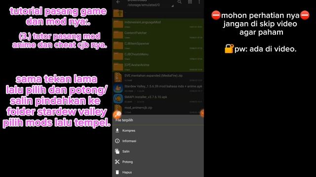 STARDEW VALLEY EXPANDED.(BAHASA INDONESIA DAN MOD KARAKTER ANIME||#stardewvalley #tutorial смотреть онлайн