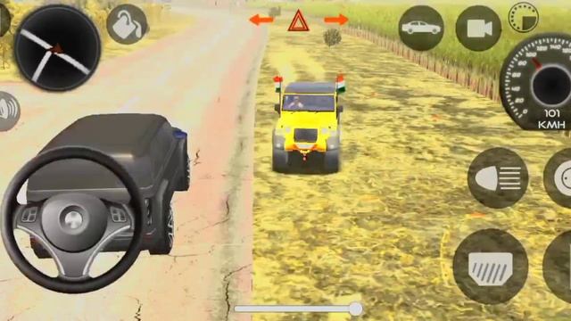 Indian cars singular game thar car game thar ka stunt game video Indian game #youtub #thar4x4 #thar смотреть онлайн