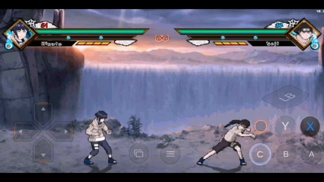 Naruto Real Mugen 3D - Gameplay (Exagear Android) смотреть онлайн