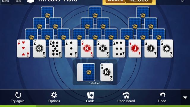 Microsoft Solitaire Collection: TriPeaks - Hard - February 27, 2015 смотреть онлайн