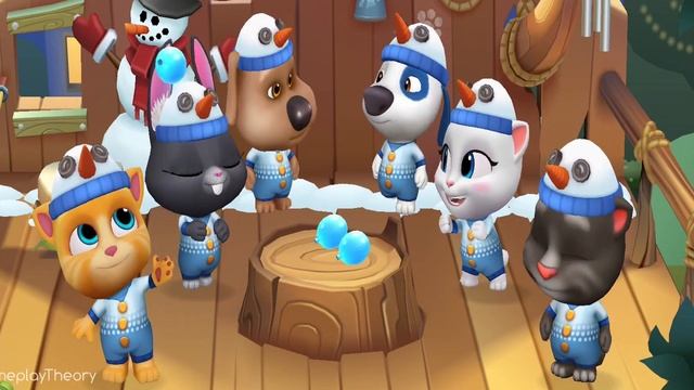 My Talking Tom Friends - Tree House Gameplay! смотреть онлайн