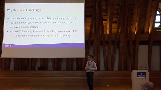 Honey, I shrunk the attack surface – Adventures in Android security hardening (by Nick Kralevich) смотреть онлайн