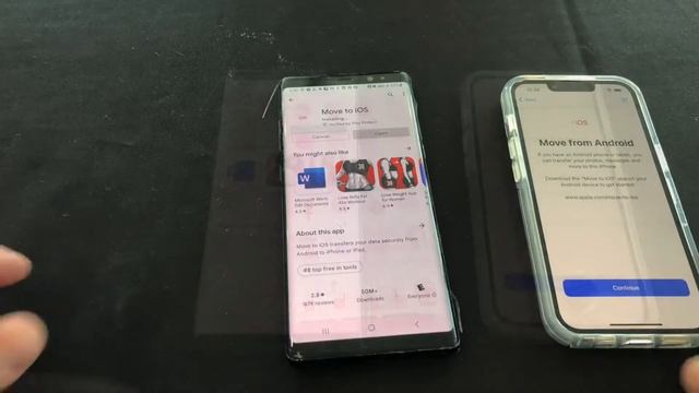 Transferring Data from Android to iPhone смотреть онлайн