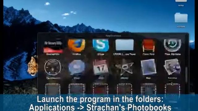 Install Strachan's Photobook software on a Mac OSX смотреть онлайн