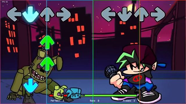 FNF vs springtrap for Android optimized + freddy mod смотреть онлайн