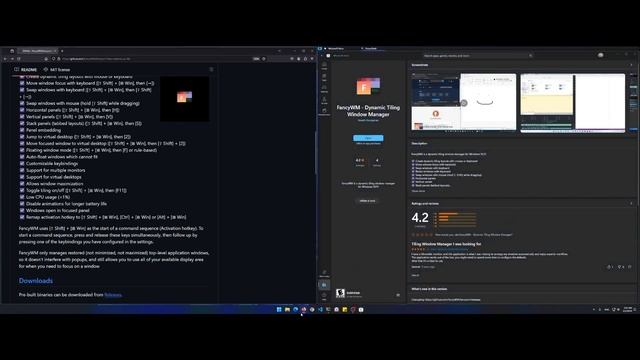 FancyWM - El Window Manager para Windows 10 / 11 смотреть онлайн