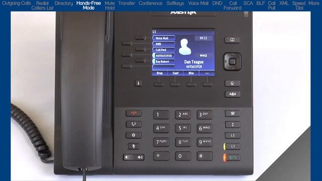 Mitel® Minute Training: 6867i How to use the Hands-Free Mode смотреть онлайн